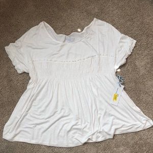NWT Southern tide rouched top
